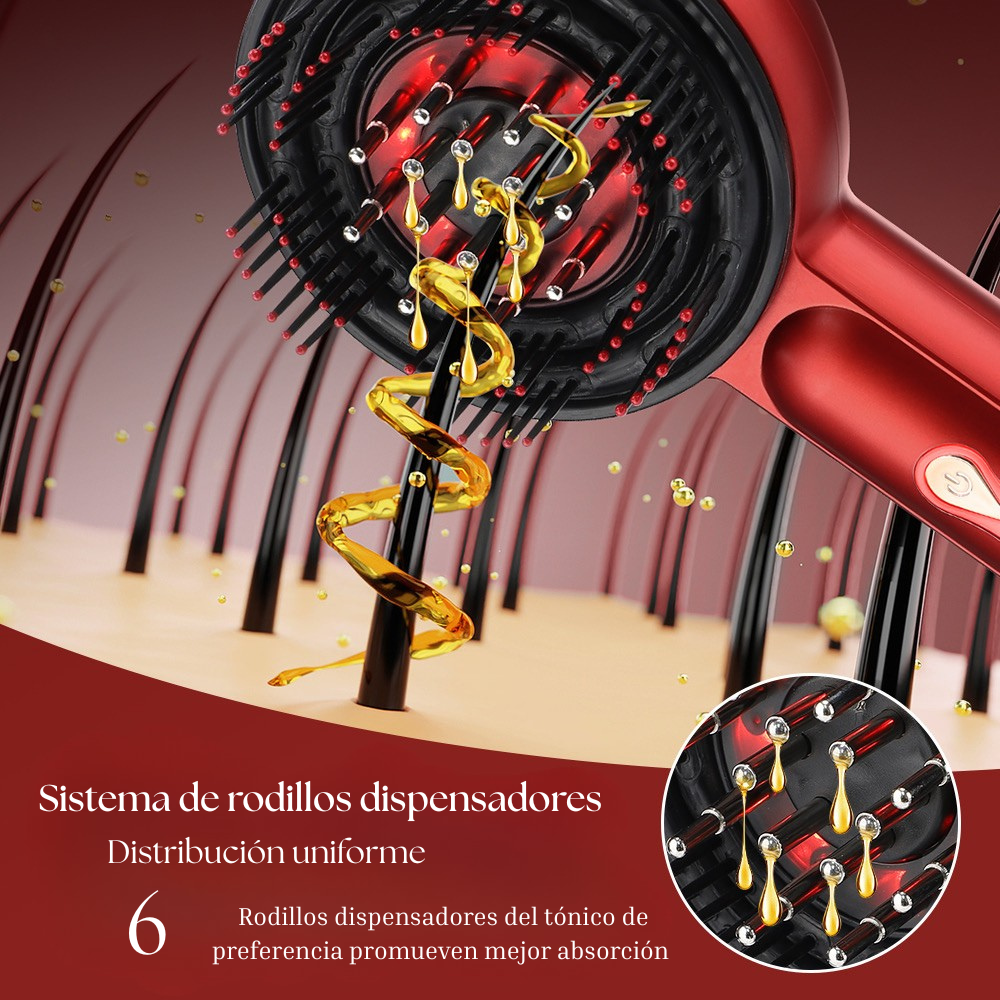 Sensia cepillo con dispensador de Aceite capilar