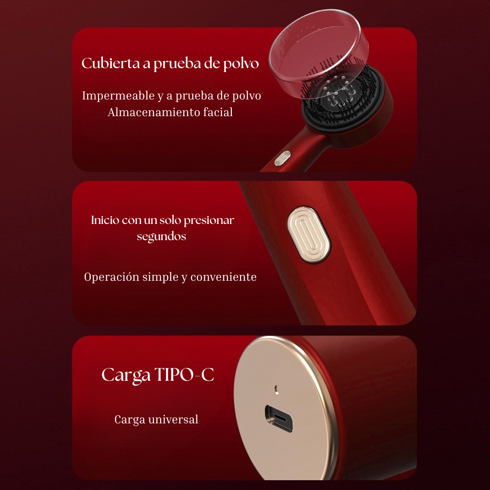 Sensia cepillo con dispensador de Aceite capilar