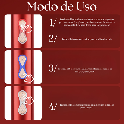 Sensia cepillo con dispensador de Aceite capilar